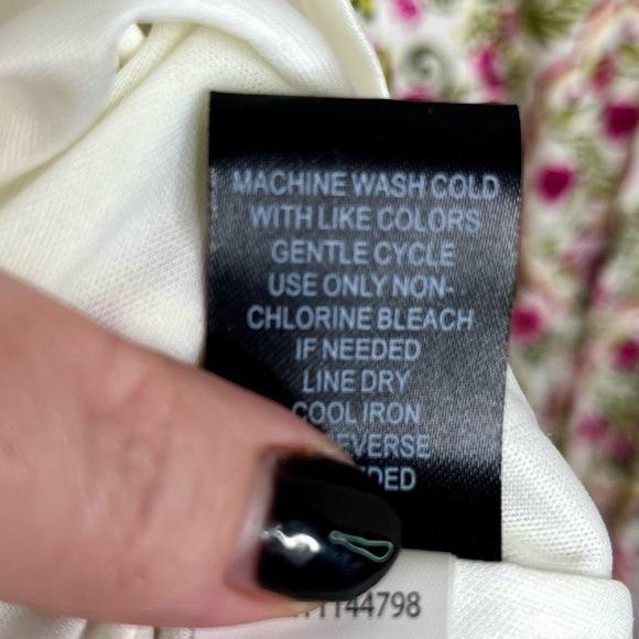 Torrid Ivory Floral Babydoll Dress - Picture 7 of 7